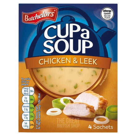 Batchelors Cup A Soup Chicken & Leek - 4 Pack