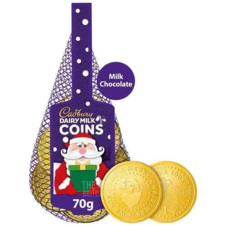 Cadbury Dairy Milk Chocolate Coins In Net - 70g