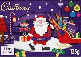 Cadbury Medium Santa Selection Box - 125g
