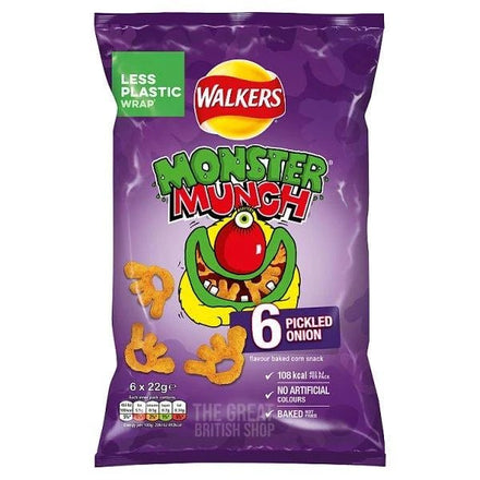 Monster Munch Pickled Onion - 6 Pack