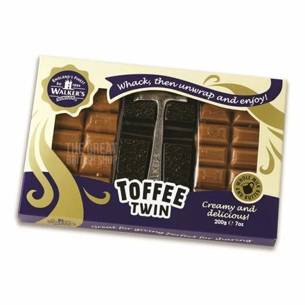 Walker's Nonsuch Toffee Twin With Hammer - 200g