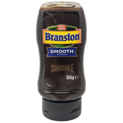 Branston Smooth Pickle Squeezable Bottle - 355g | British Store Online | The Great British Shop