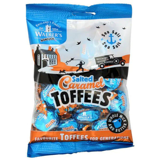 Walker's Nonsuch Salted Caramel Toffees - 150g | British Store Online | The Great British Shop