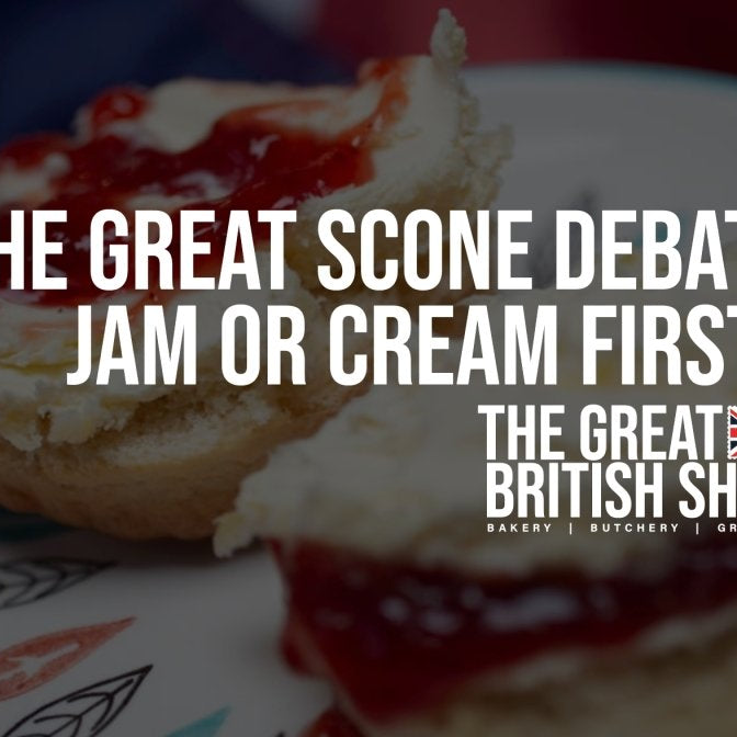 The Great Scone Debate: Cream or Jam First? Discover the Age-Old Tradition and Indulge in Fresh Scones at The Great British Shop - The Great British Shop