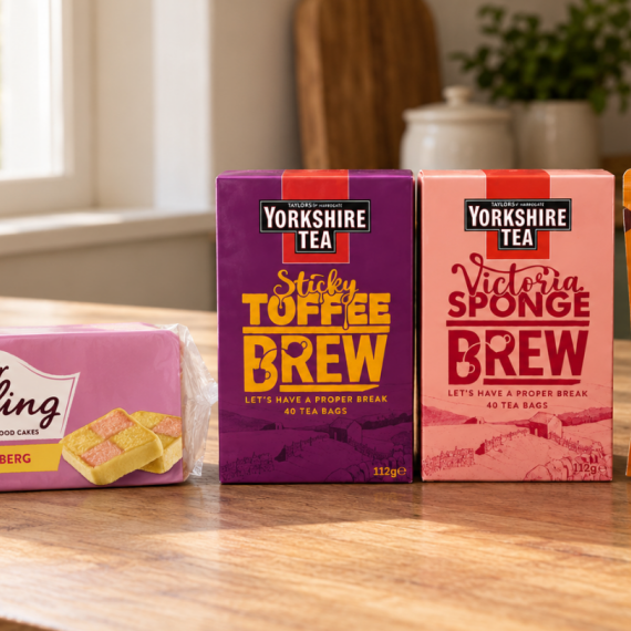 Yorkshire Tea's New Flavours Are Here: Sticky Toffee Brew, Victoria Sponge Brew, and a Toast to Toast & Jam - The Great British Shop