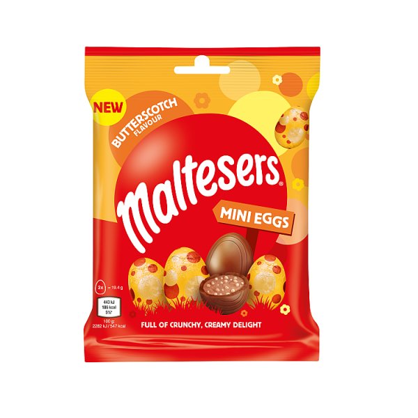 Maltesers Butterscotch Flavour Mini Eggs - 77g
