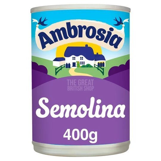 Ambrosia Semolina Pudding - 400g imported British grocery product available in Canada