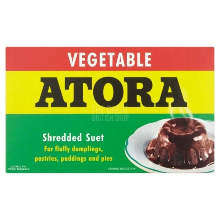 Atora Vegetable Shredded Suet - 200g imported British grocery product available in Canada