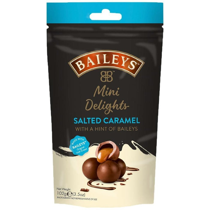 Baileys Chocolate Salted Caramel Mini Delights Pouch - 102g | British Store Online | The Great British Shop