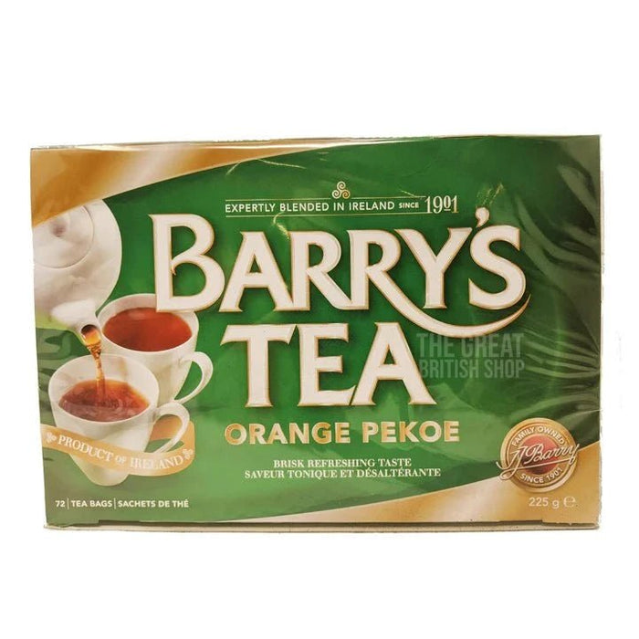 Barry’s Orange Pekoe - 80 Tea Bags imported British grocery product available in Canada