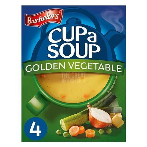 Batchelors Cup A Soup Golden Vegetable - 4 Pack imported British grocery product available in Canada