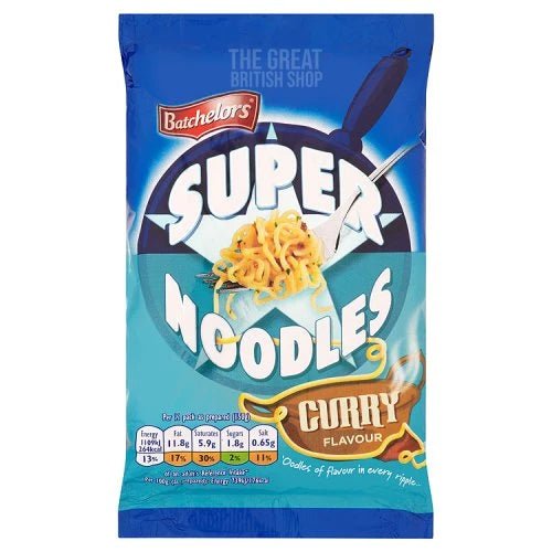 Batchelors Mild Curry Super Noodles - 90g imported British grocery product available in Canada