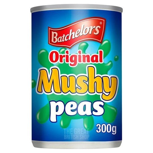 Batchelors Original Mushy Peas - 300g imported British grocery product available in Canada
