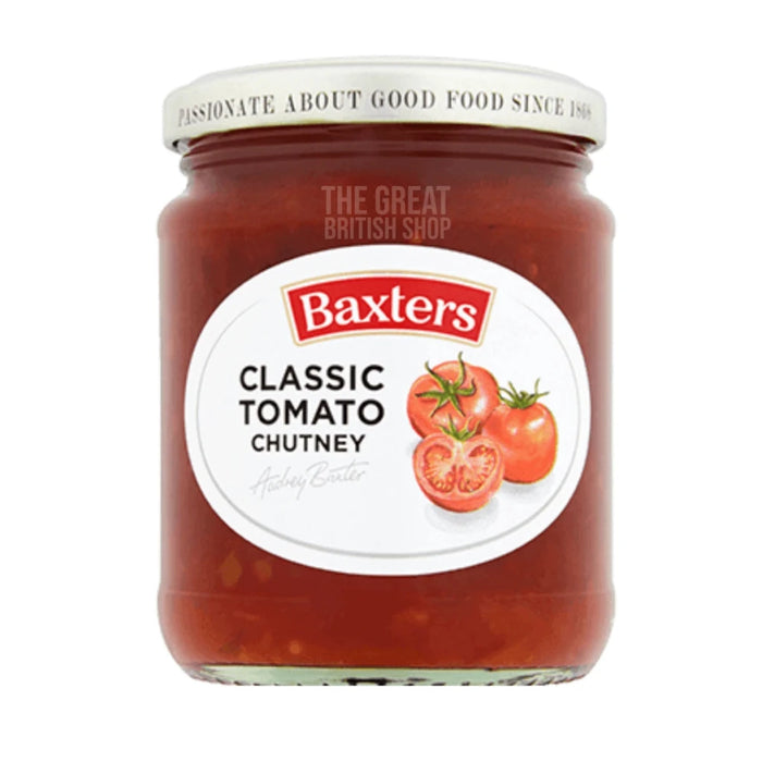 Baxters Classic Tomato Chutney - 270g imported British grocery product available in Canada