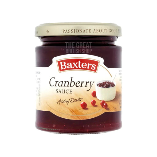 Baxters Cranberry Sauce - 190g imported British grocery product available in Canada