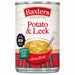Baxters Potato & Leek Soup, front view of the product packaging