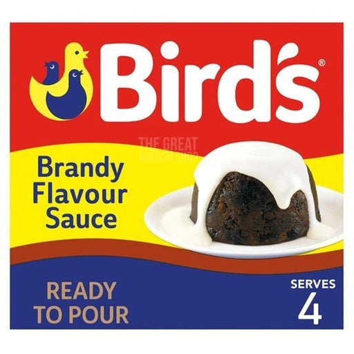Birds Brandy Flavour Sauce - 465g imported British grocery product available in Canada
