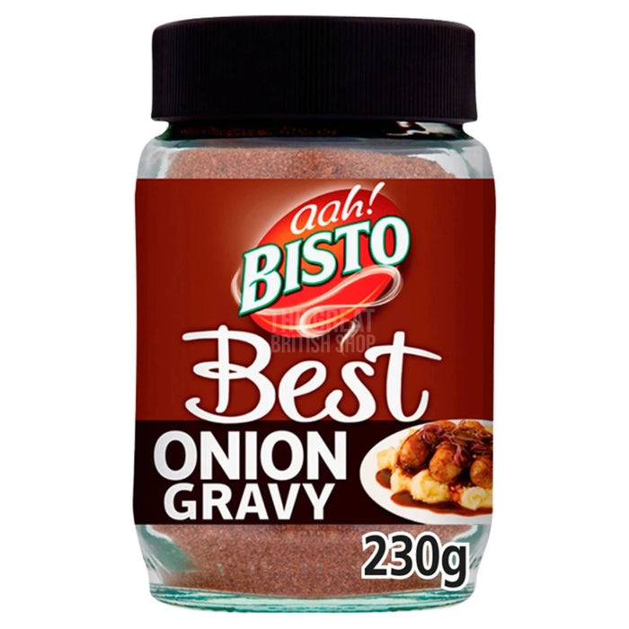 Bisto Best Onion Gravy - 230g imported British grocery product available in Canada