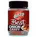 Bisto Best Onion Gravy - 230g imported British grocery product available in Canada