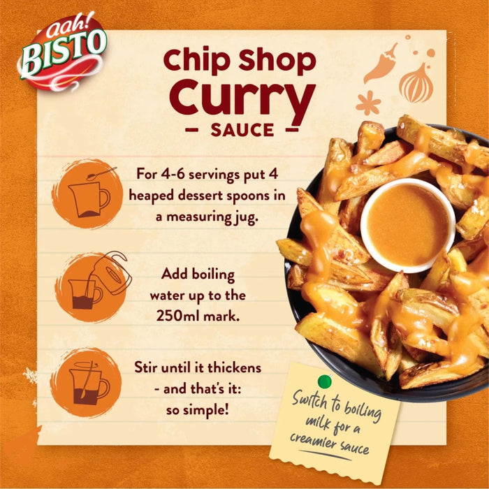 Bisto Curry Sauce - 190g imported British grocery product available in Canada