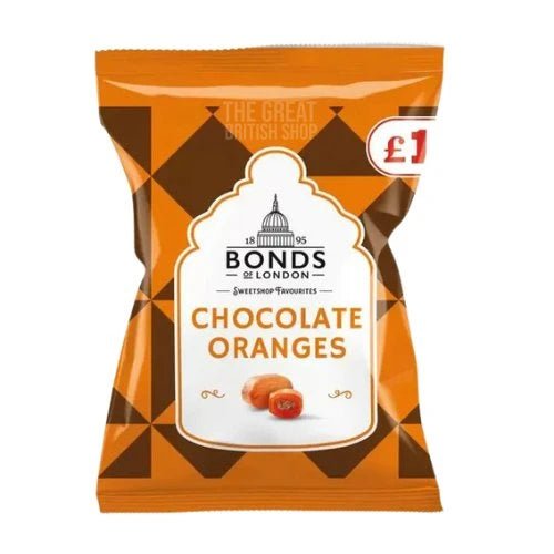 Bonds of London Chocolate Oranges - 110g imported British grocery product available in Canada