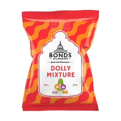 Bonds of London Dolly Mixture - 120g imported British grocery product available in Canada