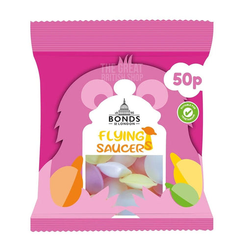 Bonds of London Flying Saucers - 12g imported British grocery product available in Canada
