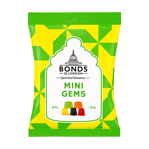 Bonds of London Mini Gems - 130g imported British grocery product available in Canada