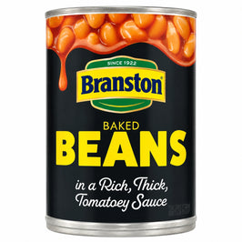 Branston Baked Beans - 410g, front view of the product packaging