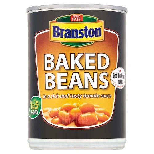 Branston Baked Beans - 410g imported British grocery product available in Canada