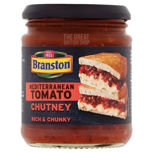 Branston Mediterranean Tomato Chutney - 290g imported British grocery product available in Canada