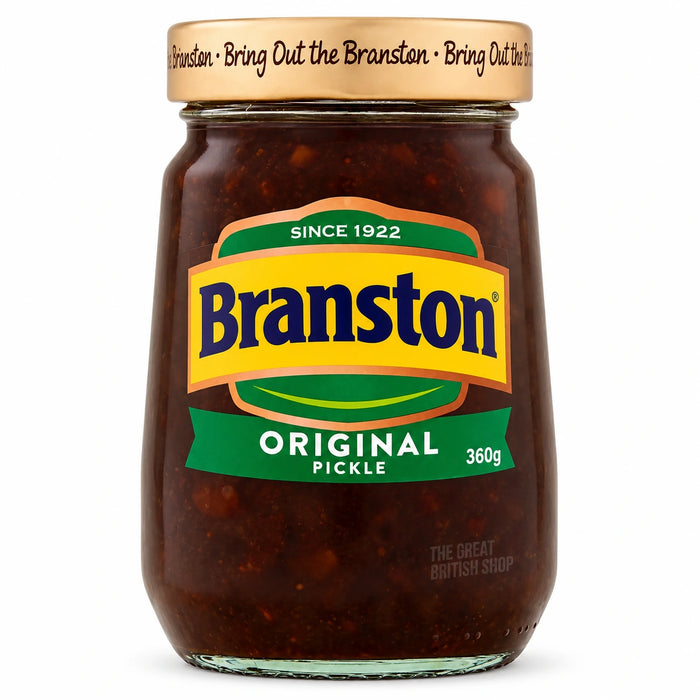 Branston Original Pickle - 360g, front view of the UK packaging