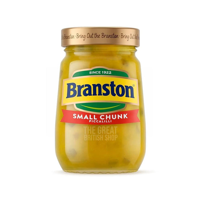Branston Small Chunk Piccalilli - 360g imported British grocery product available in Canada