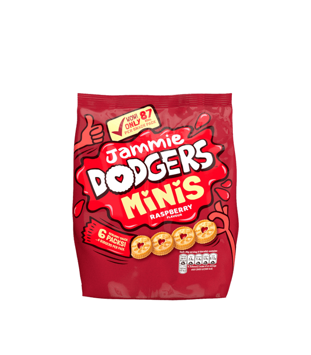 Burtons Jammie Dodgers Minis - 120g | British Store Online | The Great British Shop