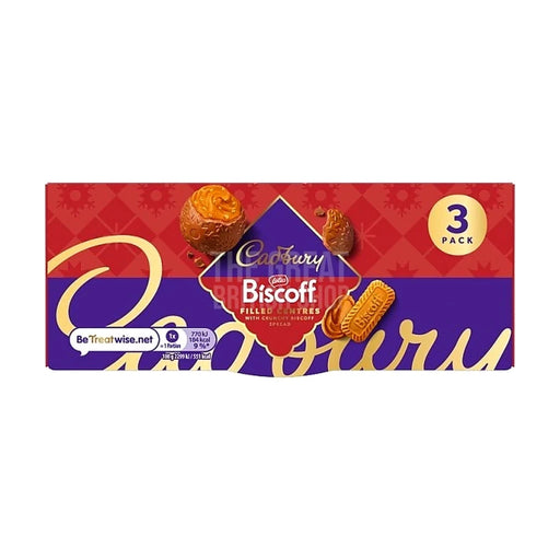 Cadbury Biscoff Baubles - 3 Pack imported British grocery product available in Canada