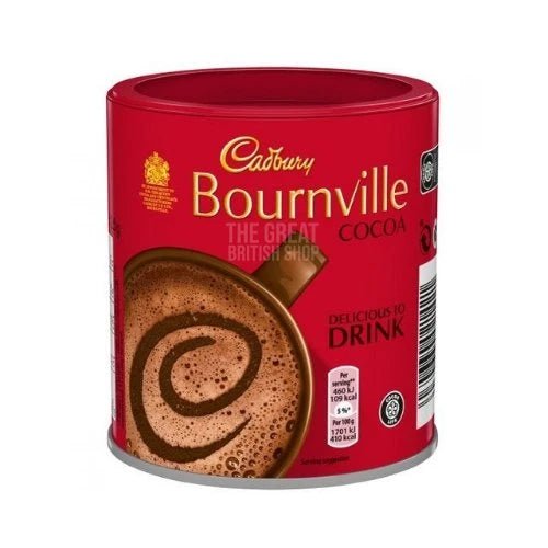 Cadbury Bournville Drinking Cocoa - 125g imported British grocery product available in Canada