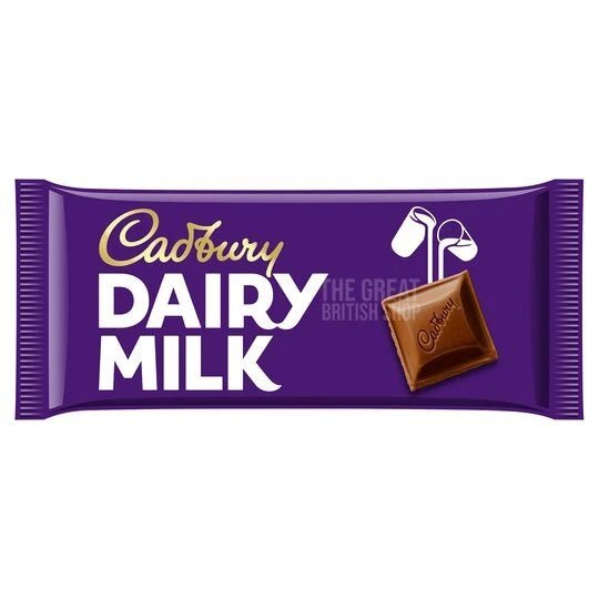 Cadbury Dairy Milk - 180g imported British grocery product available in Canada