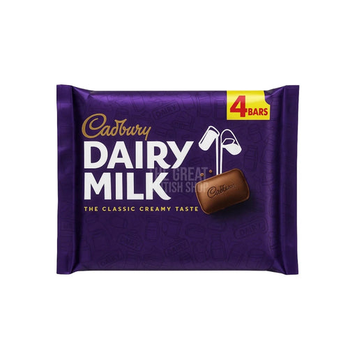 Cadbury Dairy Milk - 4 Pack imported British grocery product available in Canada