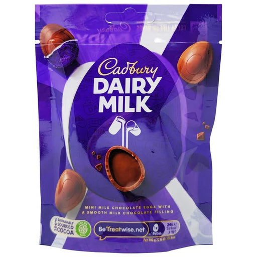 Cadbury Dairy Milk Filled Mini Eggs - 77g | British Store Online | The Great British Shop