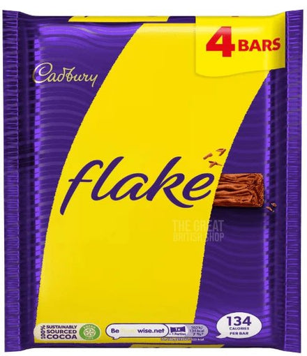 Cadbury Flake 4 Pack - 80g