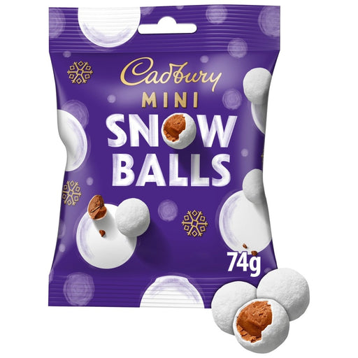 Cadbury Mini Snow Balls - 74g | British Store Online | The Great British Shop