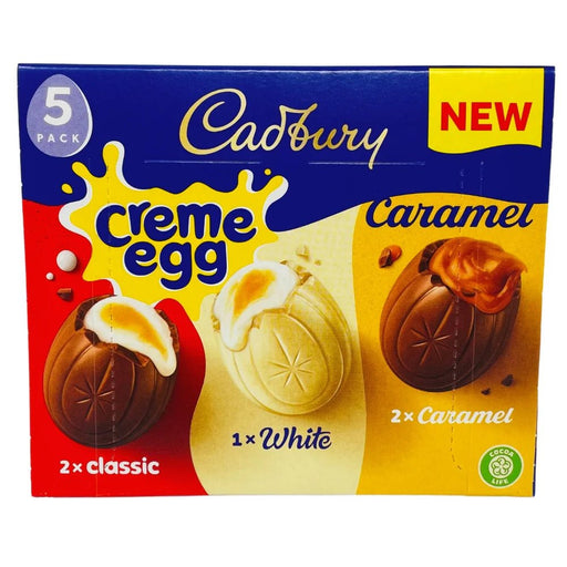 Cadbury Mixed Creme Egg 5 Pack - 200g | British Store Online | The Great British Shop