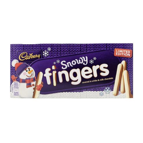 Cadbury Snowy Fingers - 115g | British Store Online | The Great British Shop
