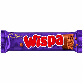 Cadbury Wispa - 36g, front view of the product packaging