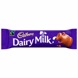 Cadburys Dairy Milk - 45g, front view of the product packaging
