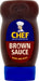 Chef Brown Sauce - 385g imported British grocery product available in Canada