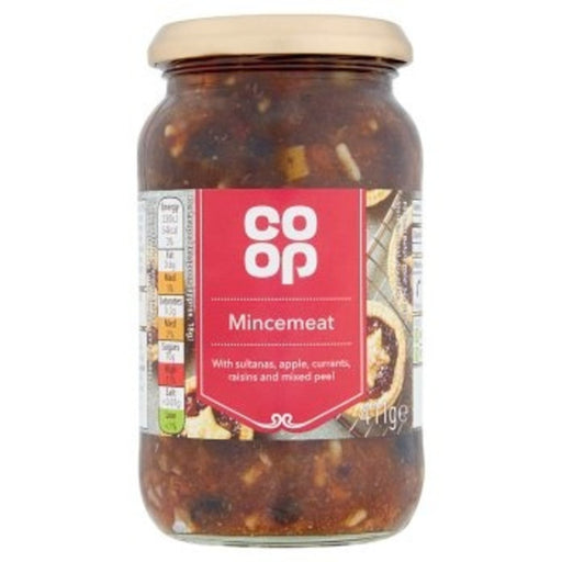 Co - op Mincemeat - 411g imported British grocery product available in Canada