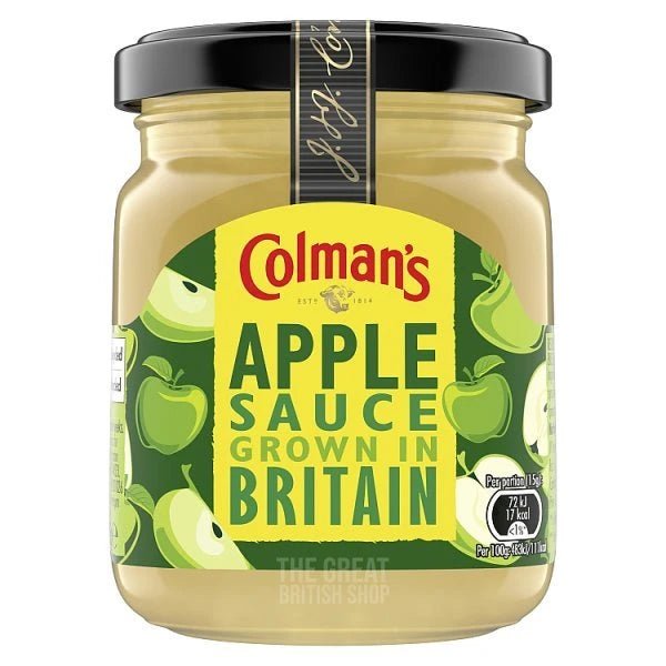 Colman's Bramley Apple Sauce - 155g imported British grocery product available in Canada