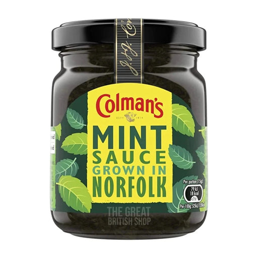 Colman’s Mint Sauce - 165g imported British grocery product available in Canada
