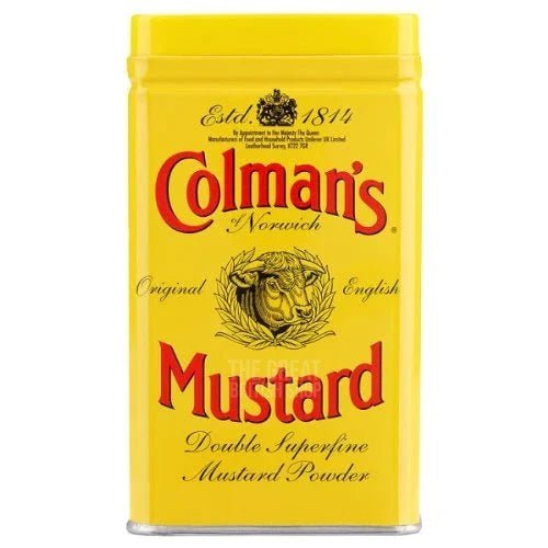 Colman's Mustard Powder - 113g imported British grocery product available in Canada